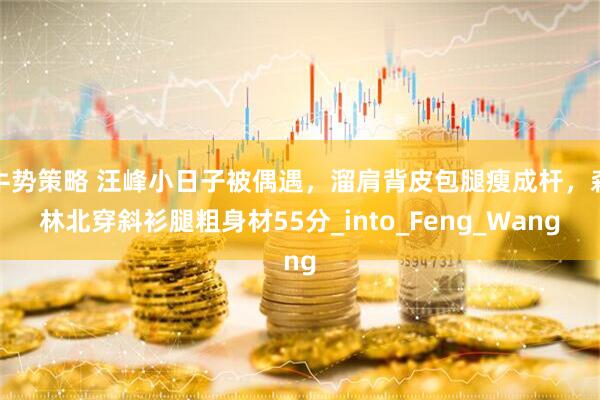 牛势策略 汪峰小日子被偶遇，溜肩背皮包腿瘦成杆，森林北穿斜衫腿粗身材55分_into_Feng_Wang