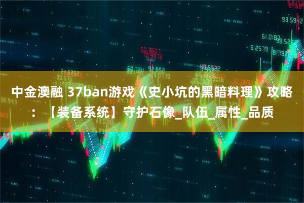 中金澳融 37ban游戏《史小坑的黑暗料理》攻略：【装备系统】守护石像_队伍_属性_品质