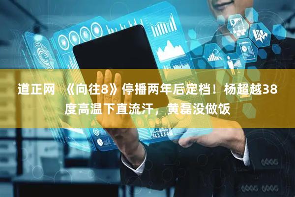 道正网  《向往8》停播两年后定档！杨超越38度高温下直流汗，黄磊没做饭